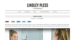 Desktop Screenshot of lindleypless.com